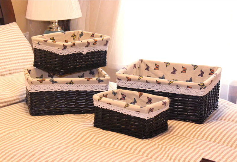 Handmade Rattan Storage Basket