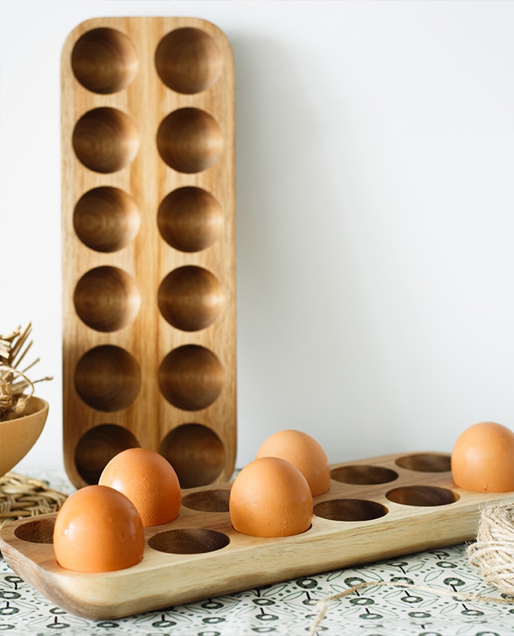 Double Row Egg Storage Boxes