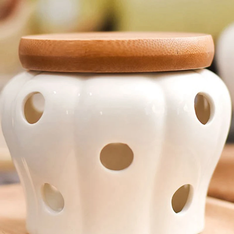 Garlic Design Storage Jar