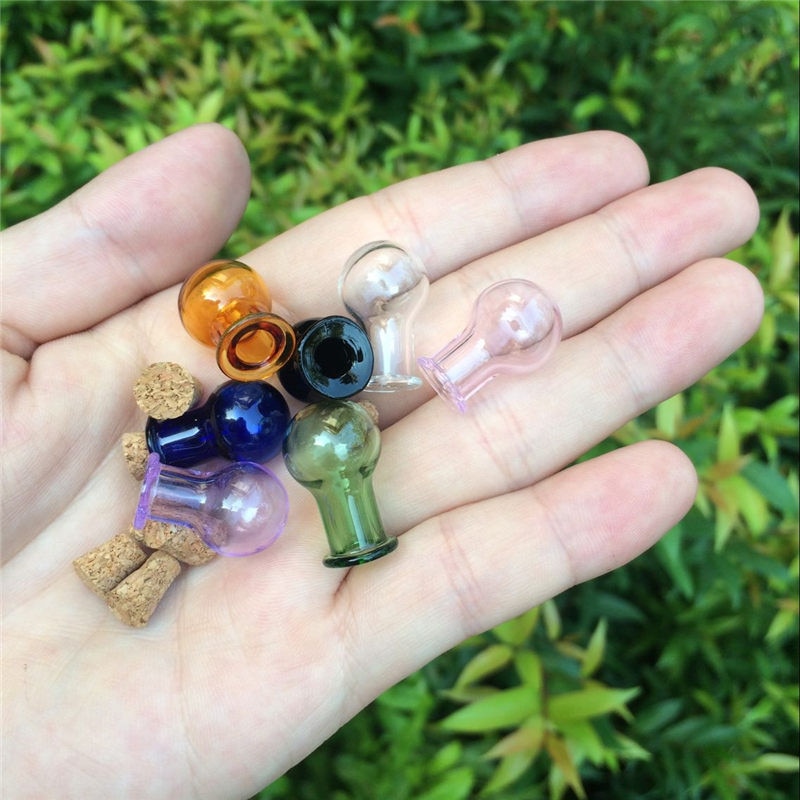 Mini Glass Bottles in Ball Shape