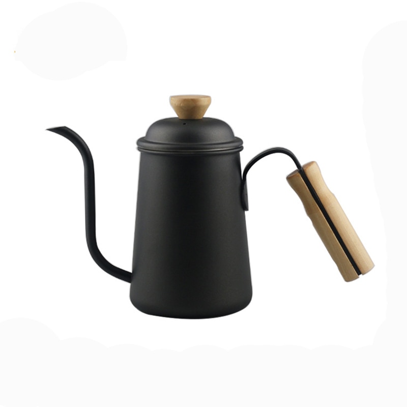 Stainless Steel Kettle with Wooden Handle