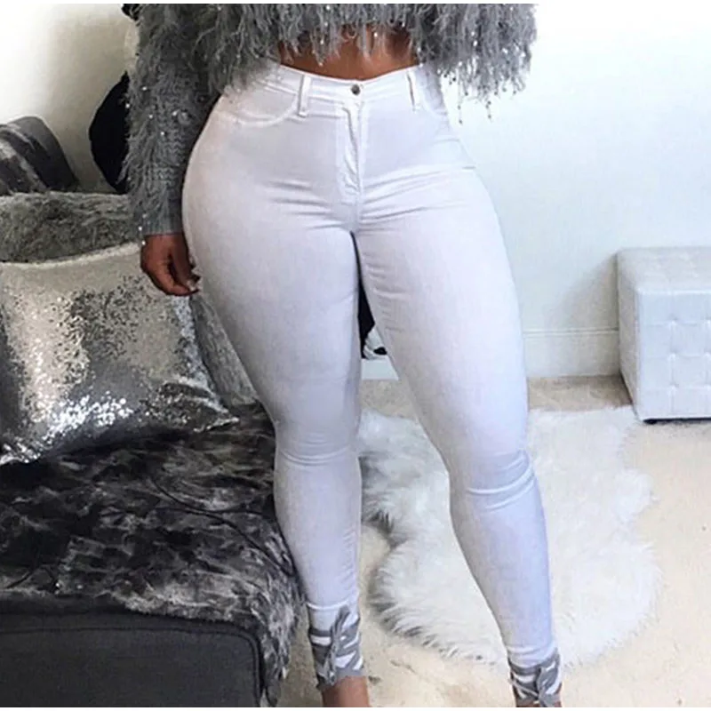 Women's Plus Size High Waist Stretchy Jeans Women's Plus Size High Waist Stretchy Jeans