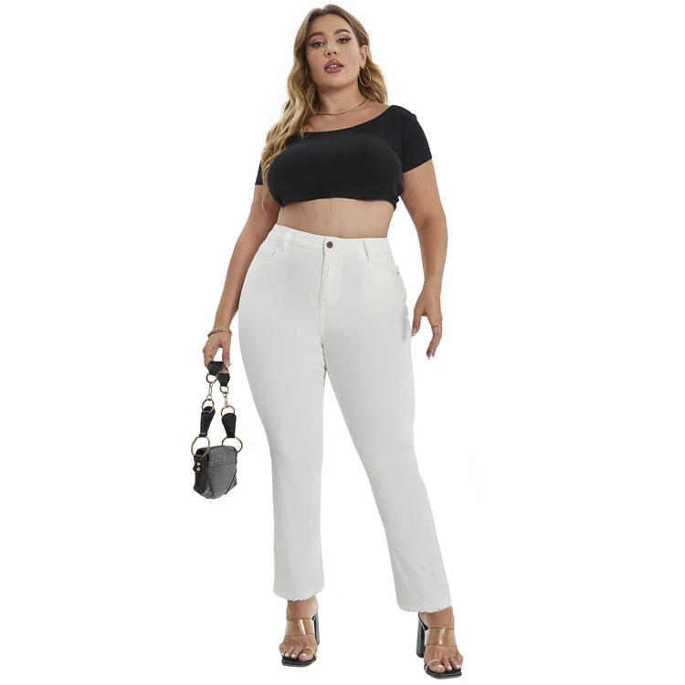 Straight High Waisted Pants