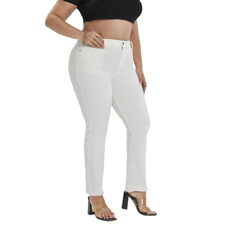 Straight High Waisted Pants