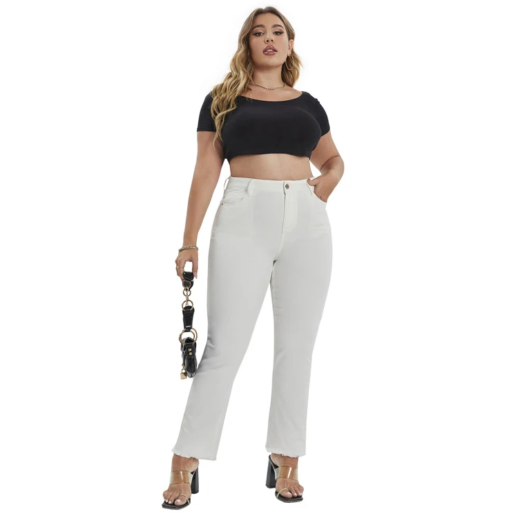 Straight High Waisted Pants