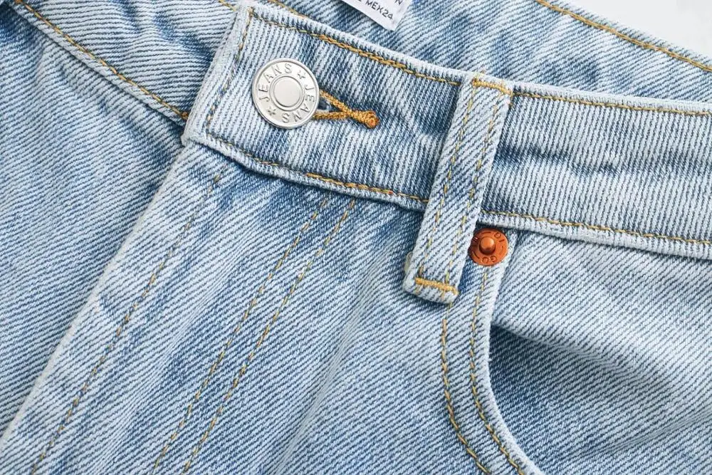 Women's Ripped Style Mom Jeans Women's Ripped Style Mom Jeans