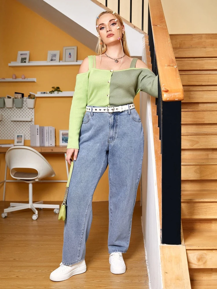 Plus Size Stretchy Jeans