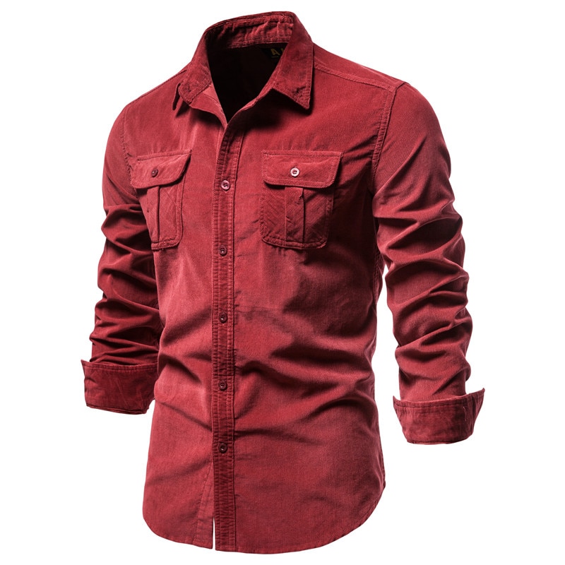Men's Casual Velour Shirt Men's Casual Velour Shirt