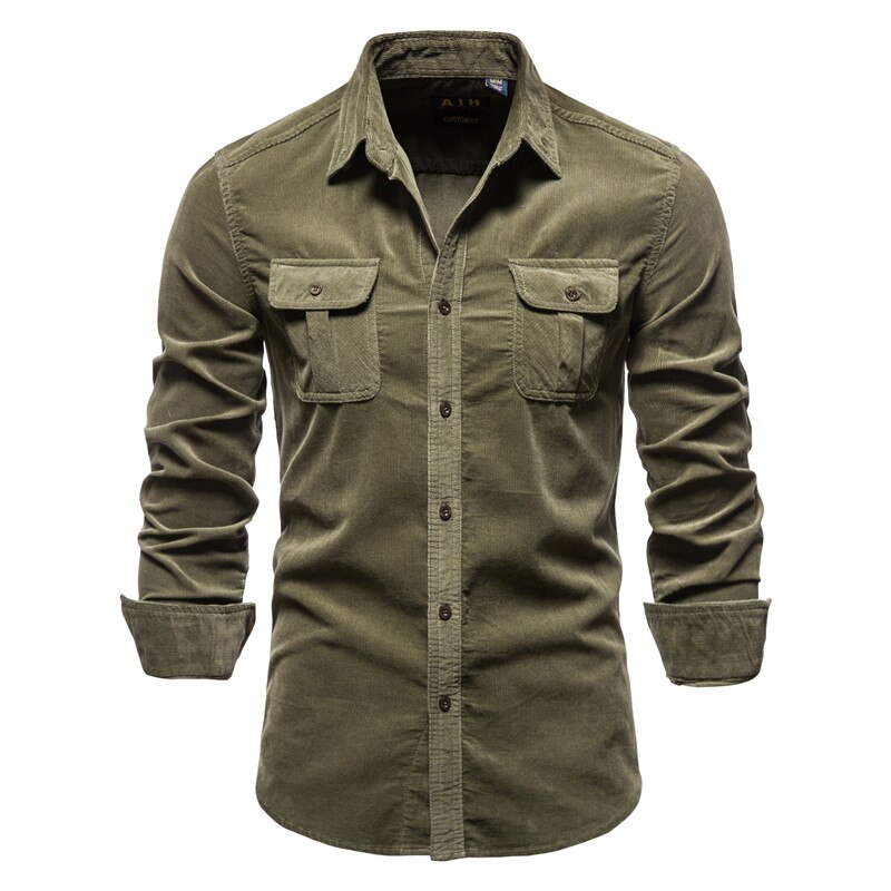 Men's Casual Velour Shirt Men's Casual Velour Shirt