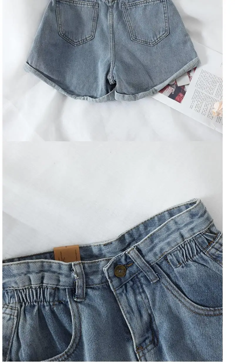 Women's Loose Denim Shorts Women's Loose Denim Shorts