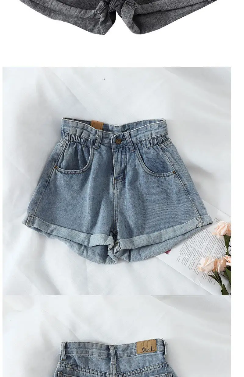 Women's Loose Denim Shorts Women's Loose Denim Shorts