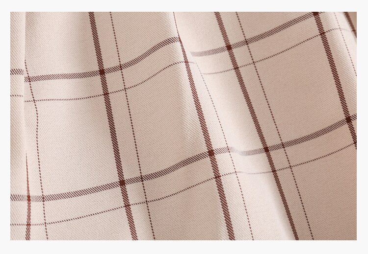 Women's Summer Plaid Drawstring Shorts Women's Summer Plaid Drawstring Shorts