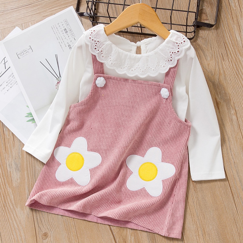 Girls A-Line Autumn Dress