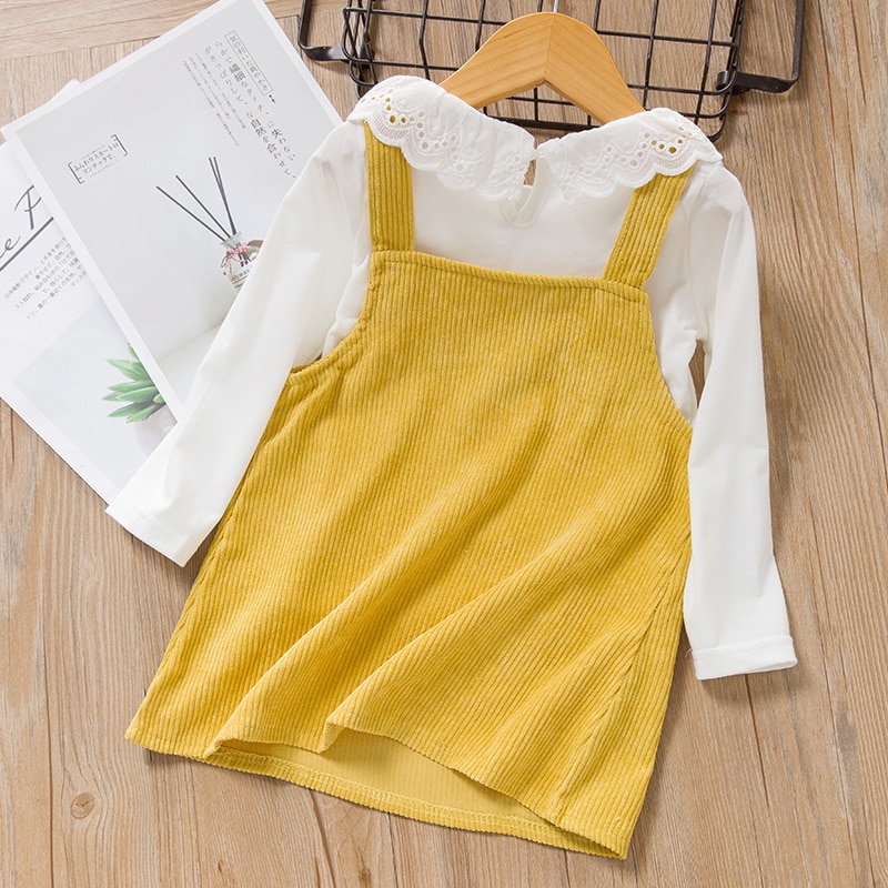 Girls A-Line Autumn Dress