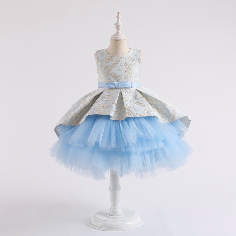 Girls Vintage Embroidery Dress