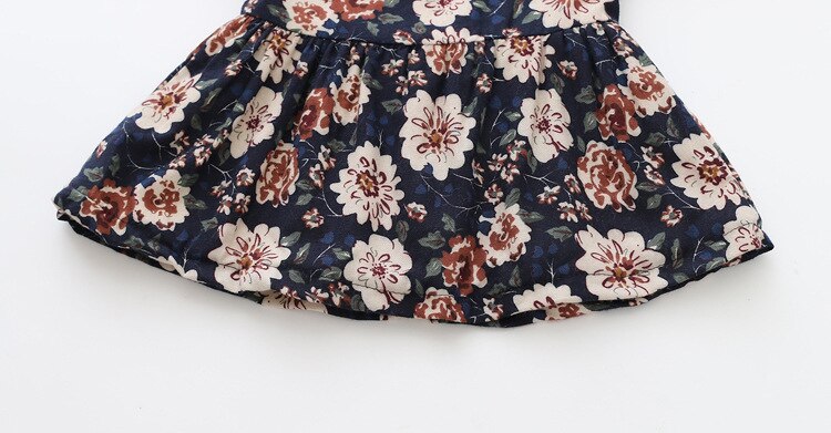 Casual Long Sleeved Cotton Dress with Bow