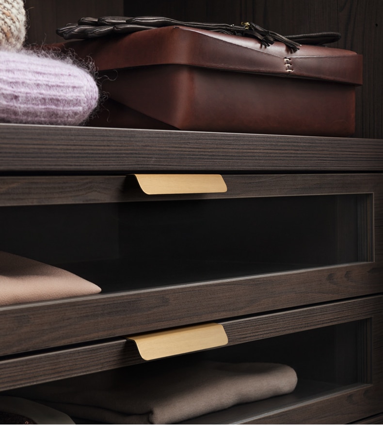 Hidden Handles for Kitchen Cabinets