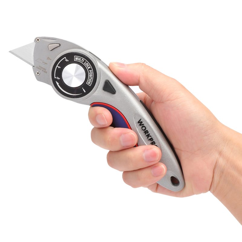 Adjustable Utility Knife with Aluminum Handle Adjustable Utility Knife with Aluminum Handle