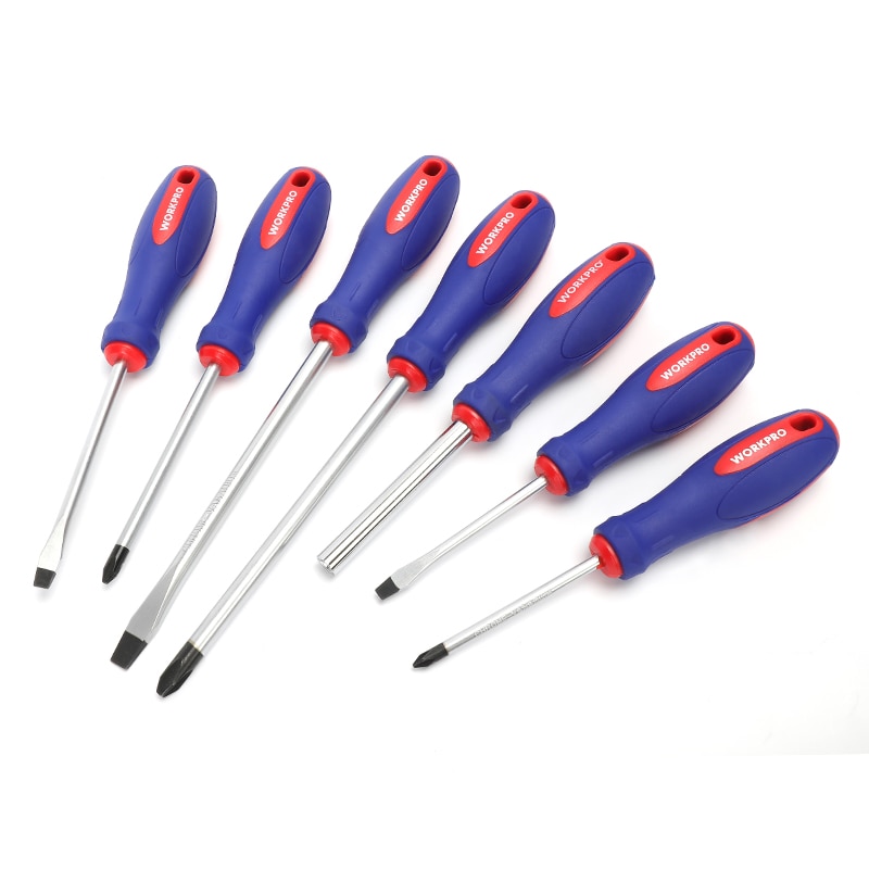 Large Screwdrivers and Heads Set with Box Large Screwdrivers and Heads Set with Box