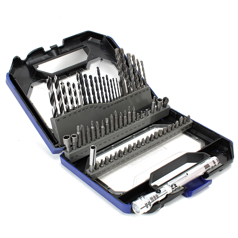 Universal Drill Bits and Screwdriver Heads Kit Universal Drill Bits and Screwdriver Heads Kit