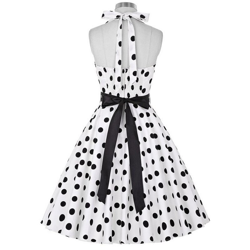 Women's Retro Polka Dot Dress Women's Retro Polka Dot Dress