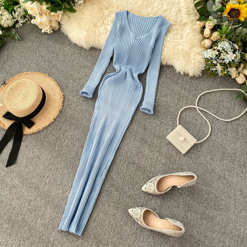 Sexy Elastic Women's Bodycon Dress Sexy Elastic Women's Bodycon Dress