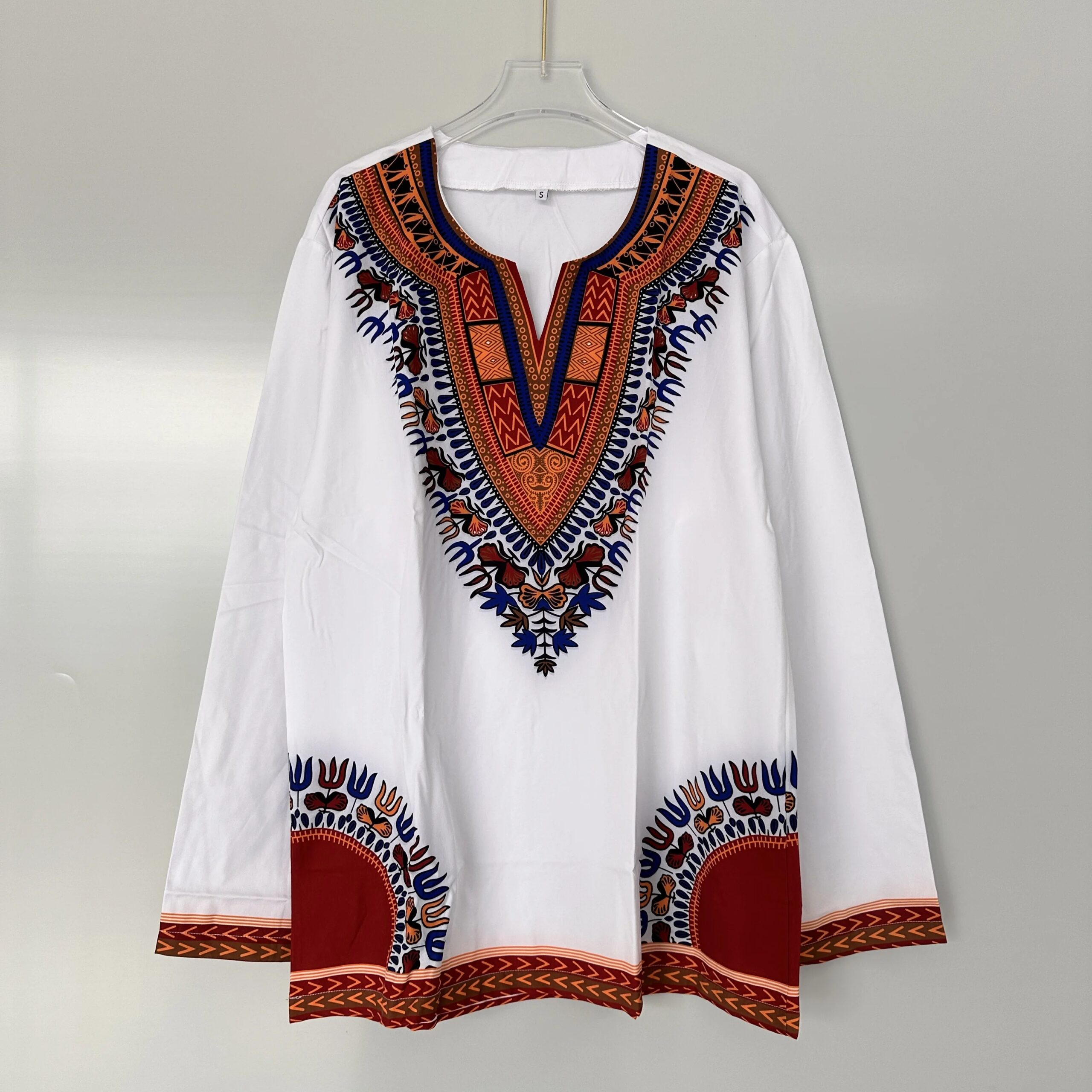 Traditional African Ornament Printed Men's Shirt