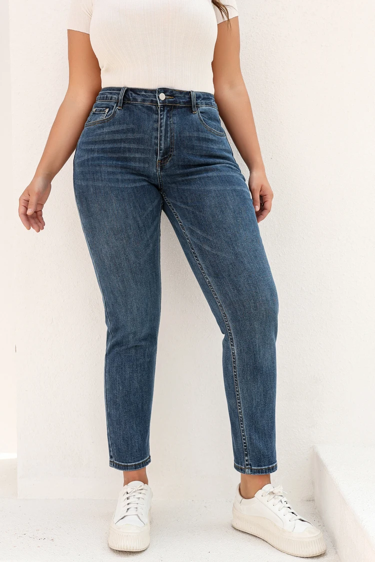 Spring 5XL Straight Jeans
