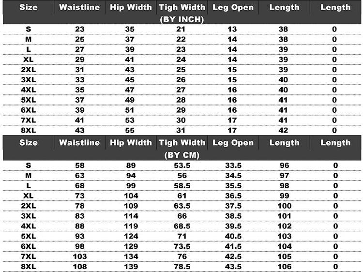 Spring 5XL Straight Jeans