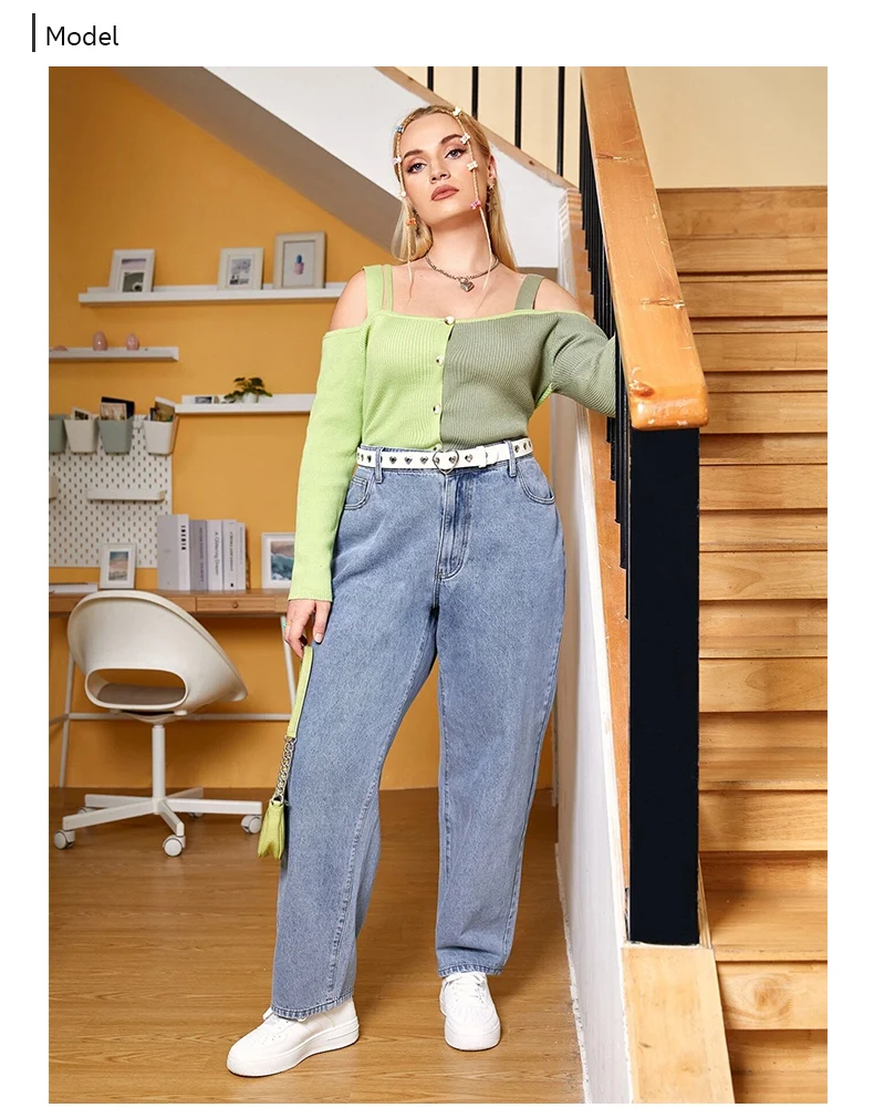 Plus Size Stretchy Jeans
