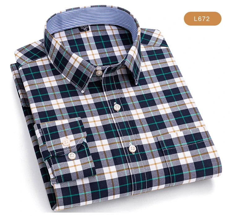Men's Formal Striped Cotton Shirts