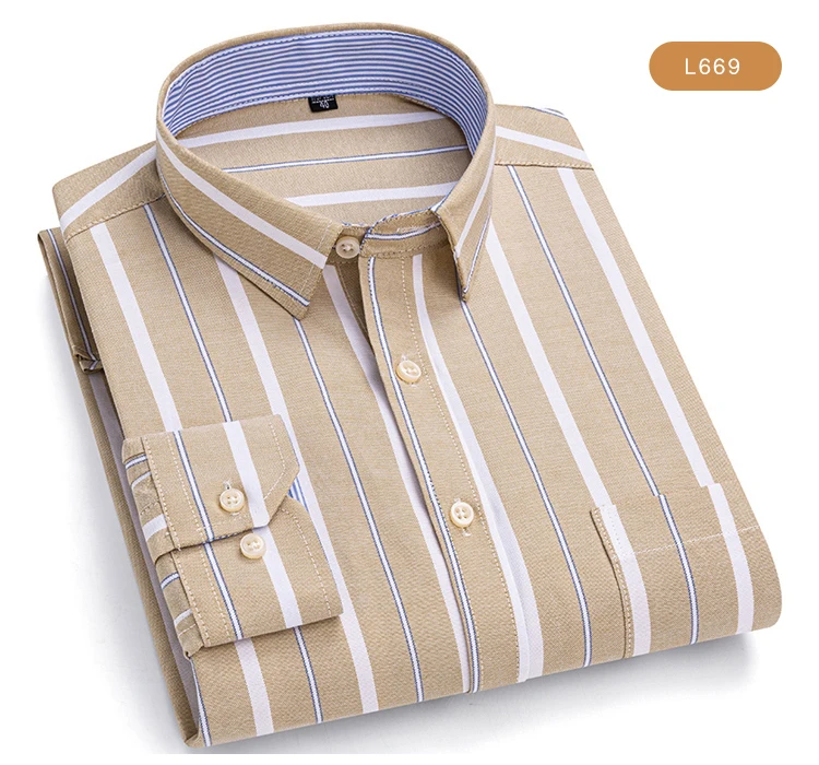 Men's Formal Striped Cotton Shirts