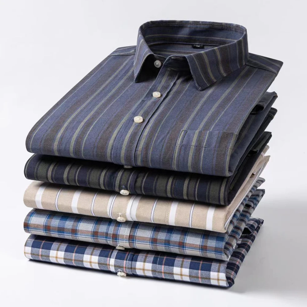 Men’s Formal Striped Cotton Shirts Men's Formal Striped Cotton Shirts