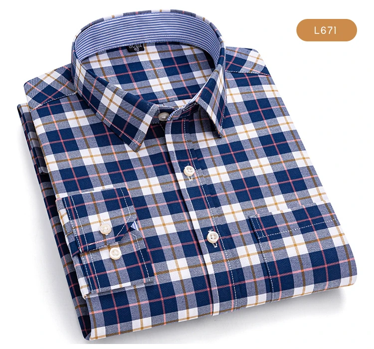 Men's Formal Striped Cotton Shirts
