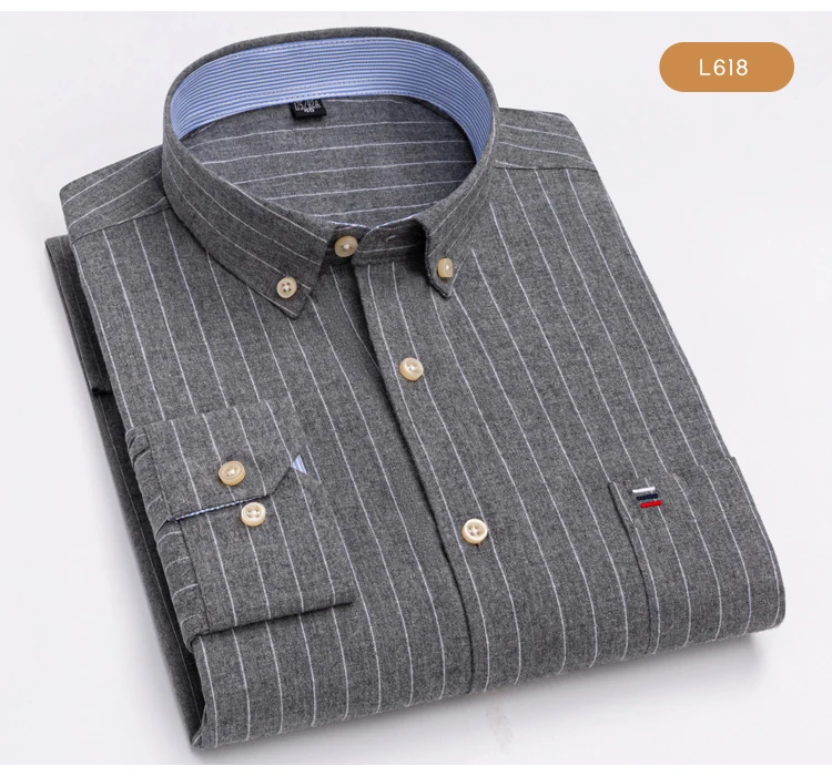 Men's Formal Striped Cotton Shirts
