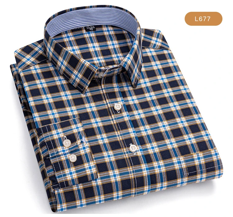 Men's Formal Striped Cotton Shirts