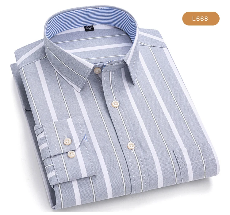Men's Formal Striped Cotton Shirts