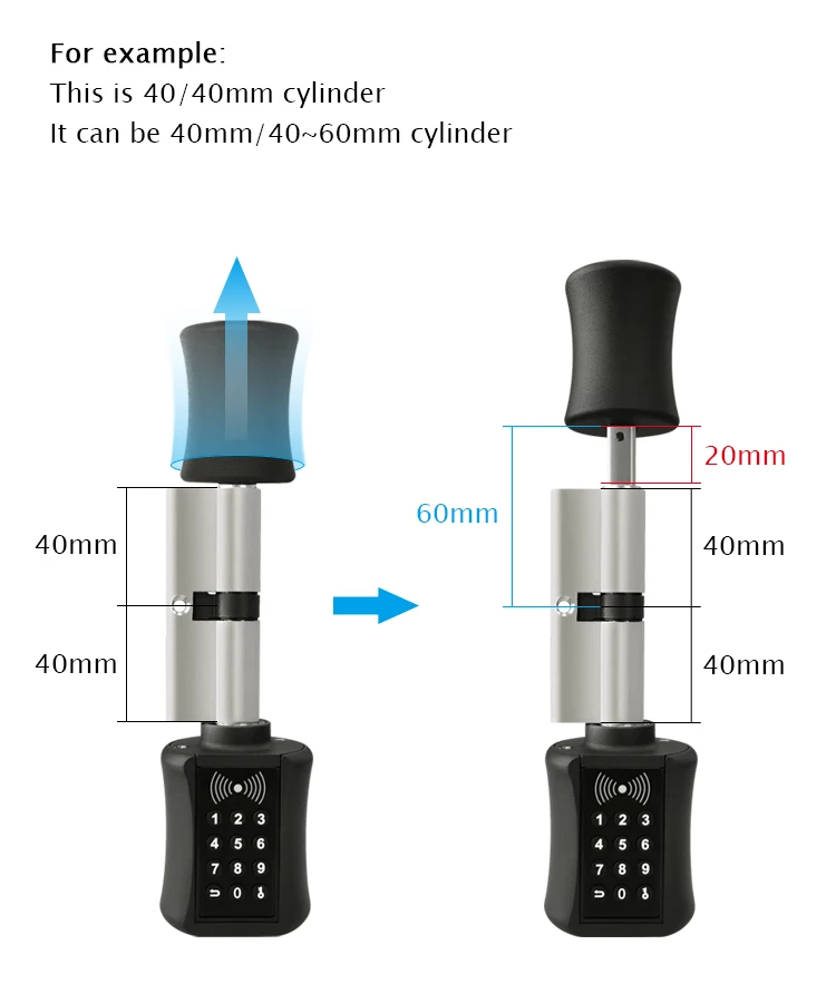 Smart Bluetooth Code Door Lock