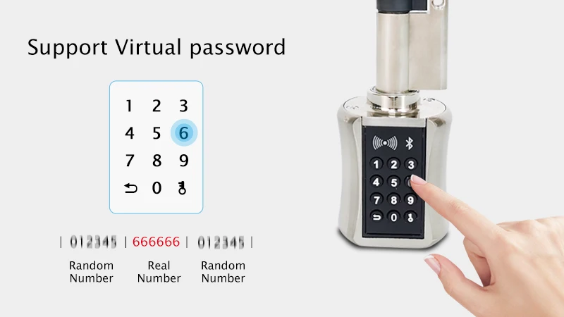 Smart Bluetooth Code Door Lock