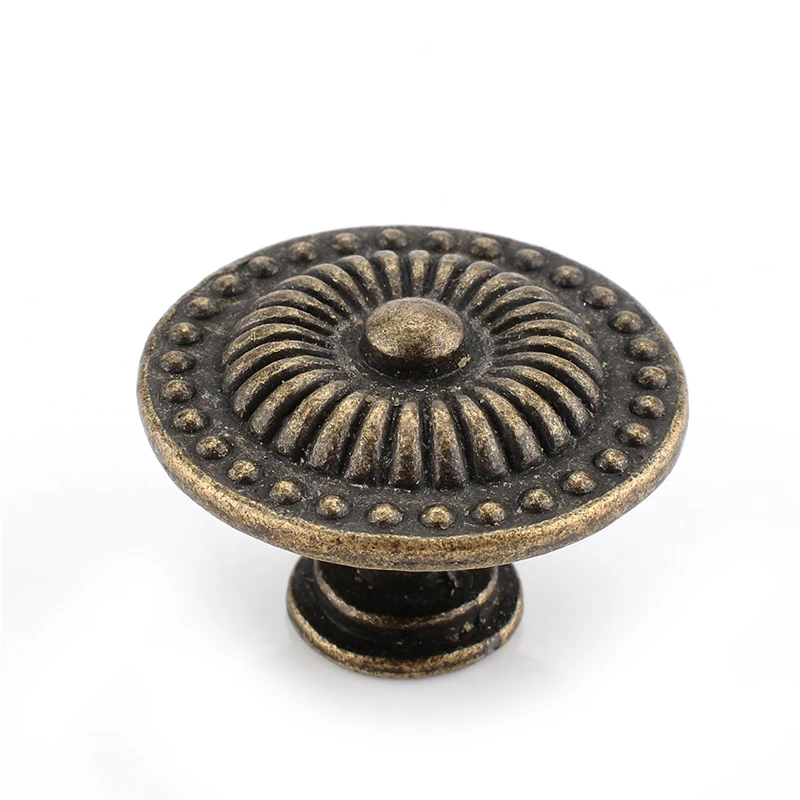 Retro Round Kitchen Cabinet Handle