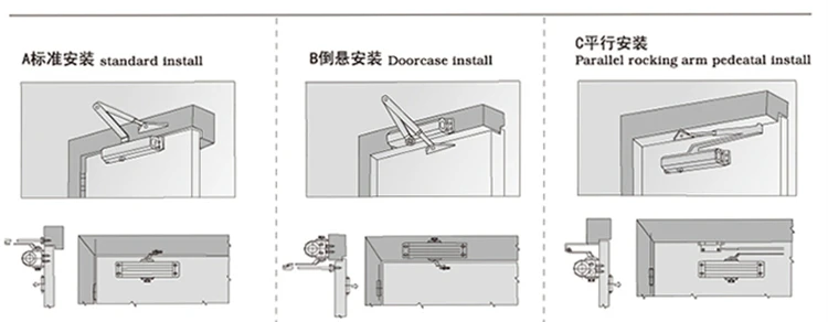 Adjustable Automatic Door Closer