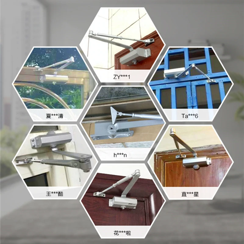 Adjustable Automatic Door Closer Adjustable Automatic Door Closer