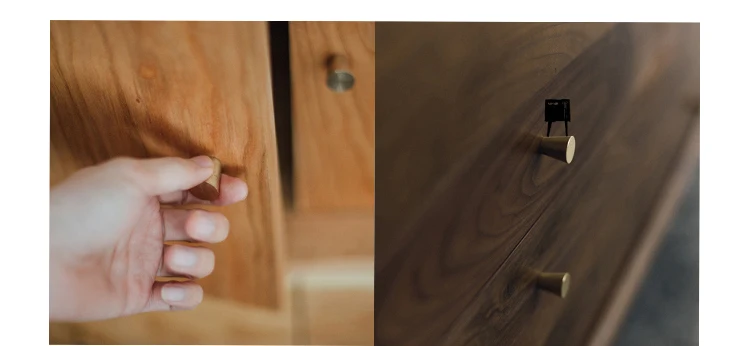 Brass Little Door Handles
