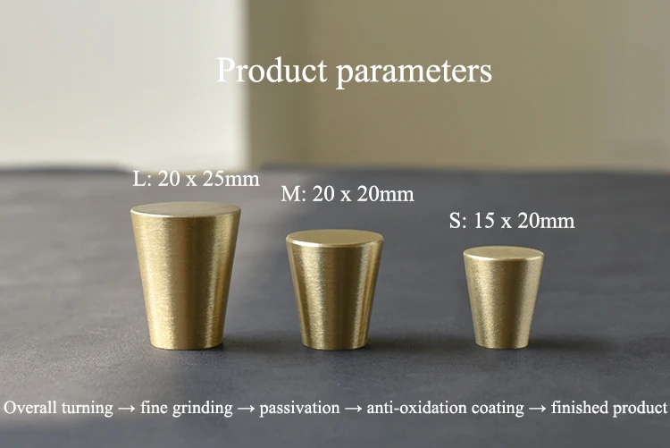 Brass Little Door Handles