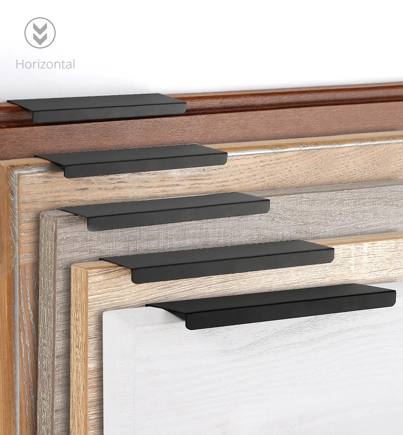 Metal Hidden Cabinet Handles for Kitchen