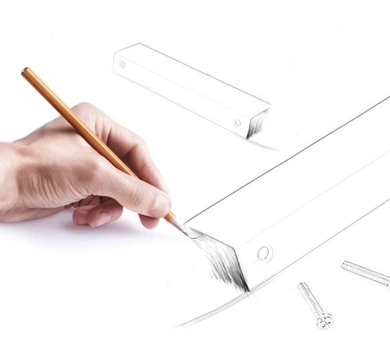 Metal Hidden Cabinet Handles for Kitchen