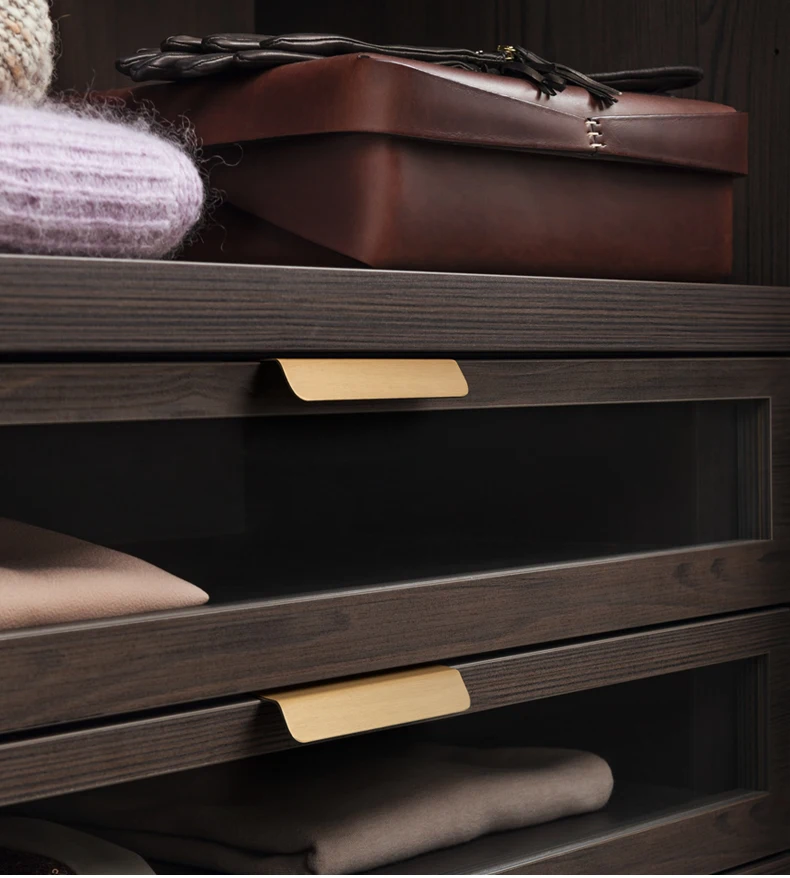 Hidden Handles for Kitchen Cabinets