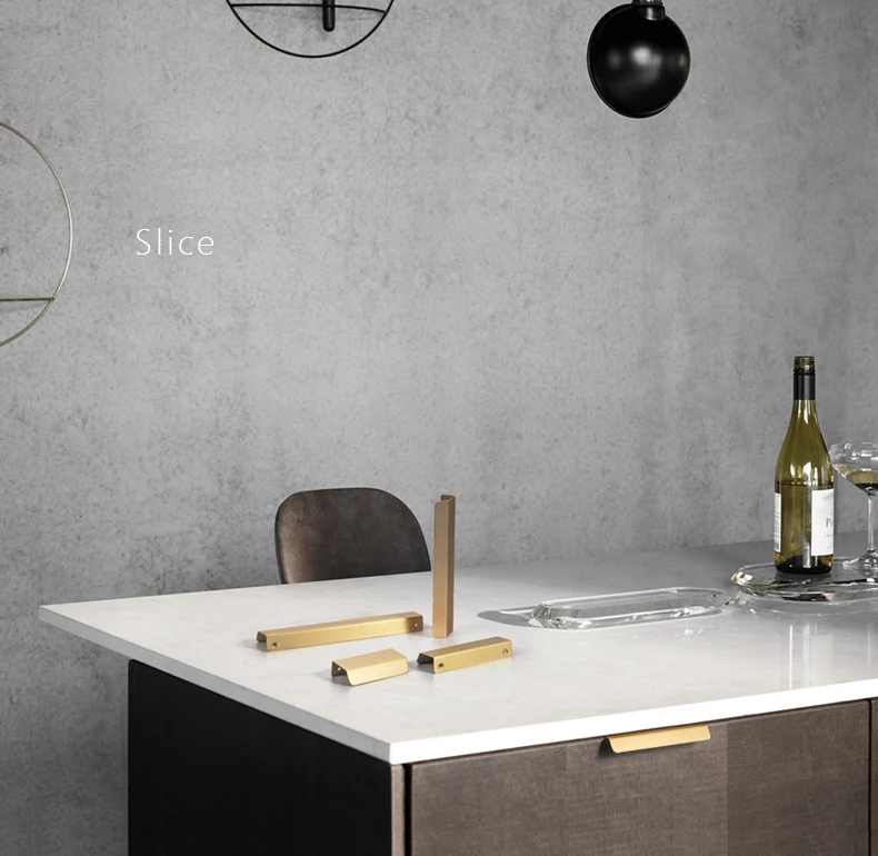 Hidden Handles for Kitchen Cabinets