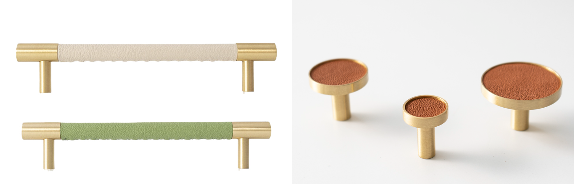 Hidden Handles for Kitchen Cabinets