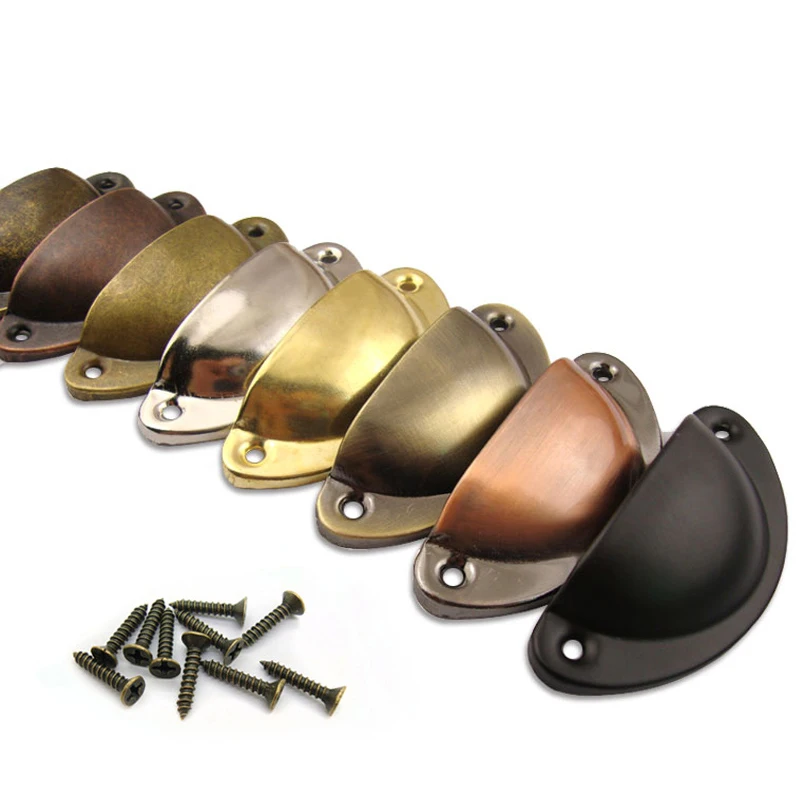 Retro Metal Kitchen Drawer Handles Set